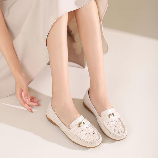 西村名物2024夏季新品镂空包跟洞洞鞋女夏外穿时尚休闲单鞋T24AH13681 商品图4