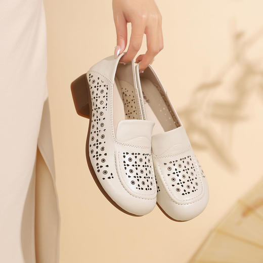西村名物2024夏季新品镂空包跟洞洞鞋女夏外穿时尚休闲空鞋T24AH12011 商品图6