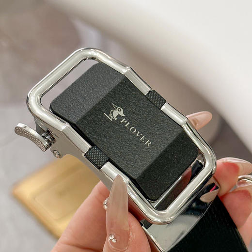 父亲节专享！香港 PLOVER啄木鸟自动扣腰带 高端商务休闲 男士皮带系列 商品图8