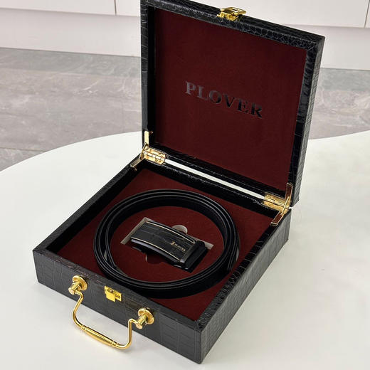 父亲节专享！香港 PLOVER啄木鸟自动扣腰带 高端商务休闲 男士皮带系列 商品图12
