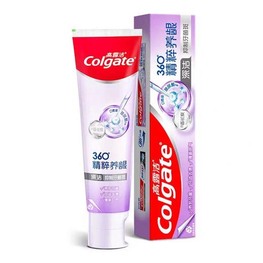 高露洁360°备长炭深洁牙膏 120g/支 商品图0