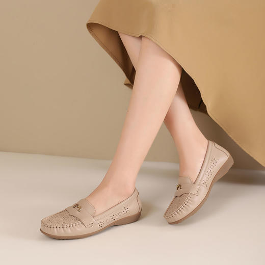 西村名物2024夏季新品镂空包跟洞洞鞋女夏外穿时尚休闲单鞋T24AH13681 商品图1