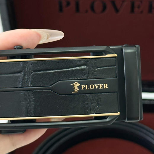 父亲节专享！香港 PLOVER啄木鸟自动扣腰带 高端商务休闲 男士皮带系列 商品图5