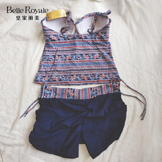 【非质量问题不退不换】女士泳衣夏季三件套度假温泉显瘦遮肚连体分体款YZ0122YY71005Y020Y0218Y0202 商品图12