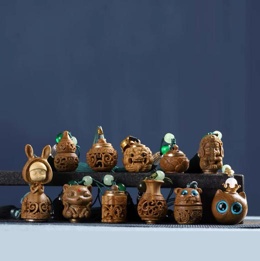 绿檀香囊+流苏°挂件系列 商品图0