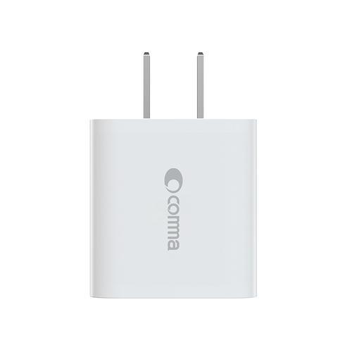 comma 速达系列 20W PD 快充充电器 白色 商品图1