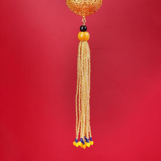 M-DX-高端鎏金香囊/挂饰 福禄圆满 乾坤球双套球（大） 商品图1