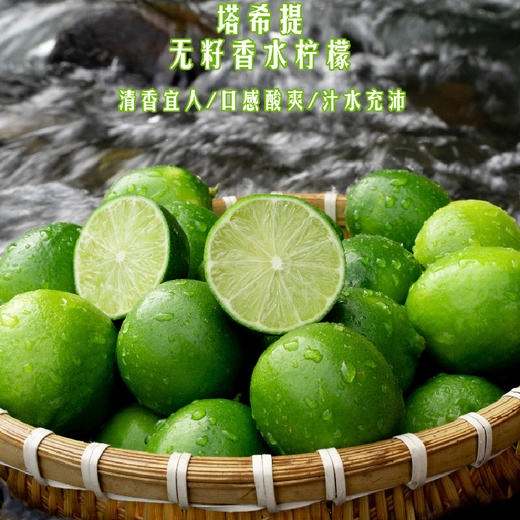 福建漳州 塔西提无籽香水柠檬 整箱发货 商品图0