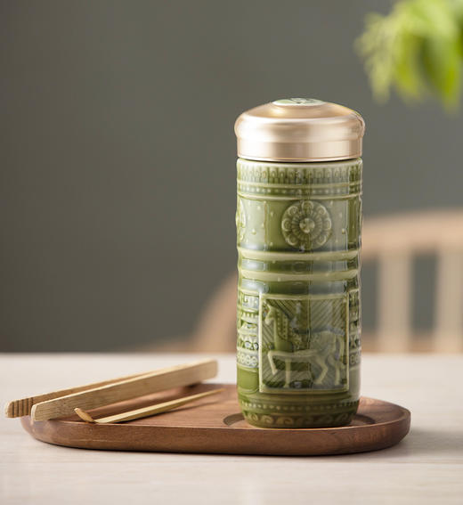 【超值体验】皇家骏马随身杯 双层330ml 商品图0