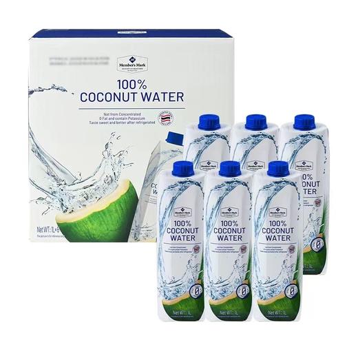 MM 泰国进囗 椰子水1L*6 商品图0