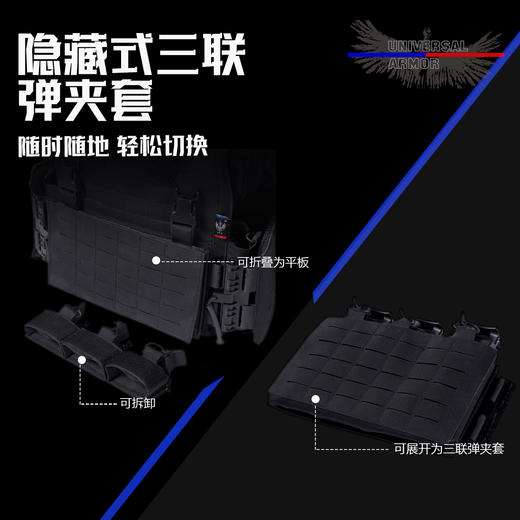 猛禽（阻燃黑） 商品图4