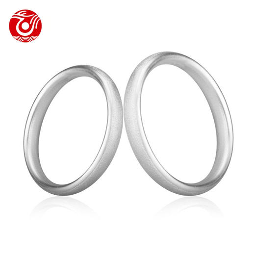 福运银手镯女999纯银正品足银手镯 商品图1