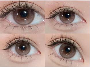 恋爱脑棕色日抛美瞳2片装 14.2小直径YR04不同度数拍二 商品图1