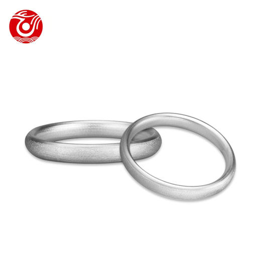 福运银手镯女999纯银正品足银手镯 商品图3