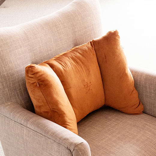 正安·艾绒靠垫  蕲艾艾绒靠垫椅垫沙发靠垫 商品图3