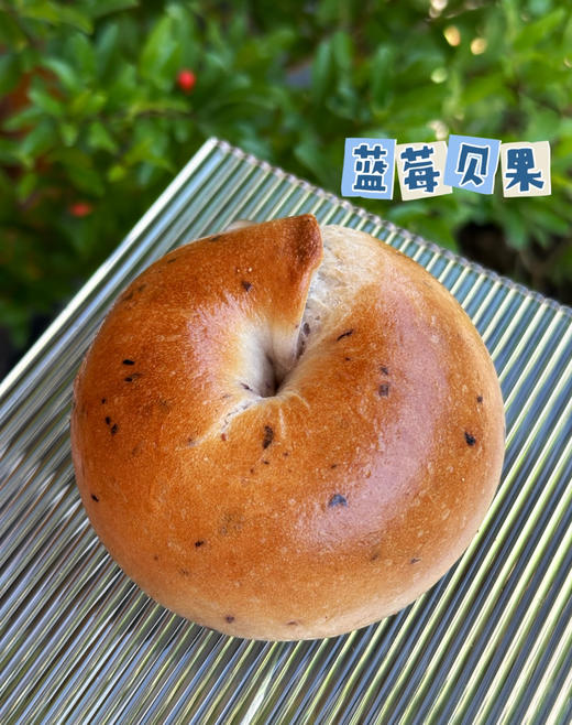 蓝莓乳酪贝果 商品图0