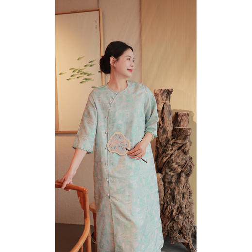 【抖音专属】般若浮生-中式连衣裙（24707710上清） 商品图5