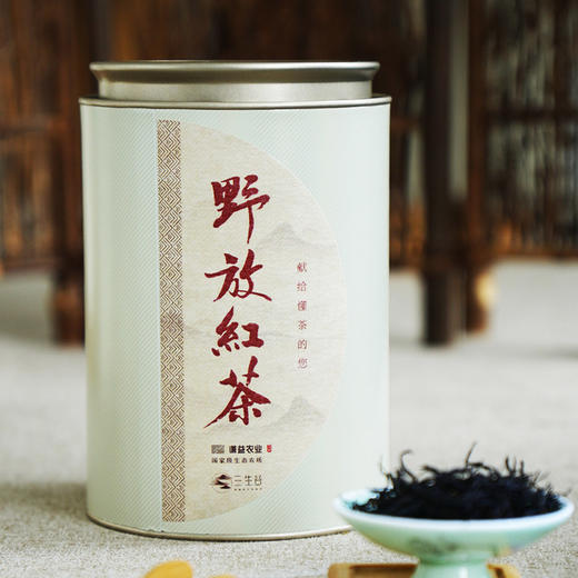 【益品茶房】谦益&三生谷联名 杭州野放茶园 红茶100g 一芽一叶  口感醇厚 商品图0