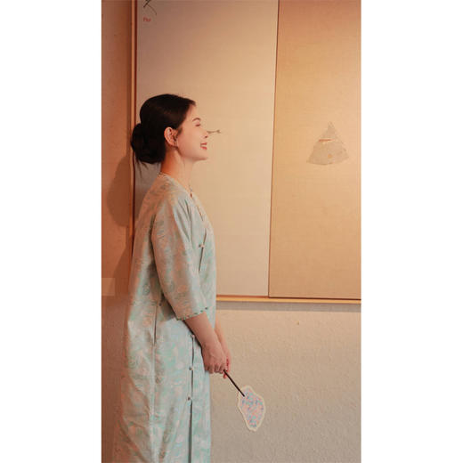 【抖音专属】般若浮生-中式连衣裙（24707710上清） 商品图6