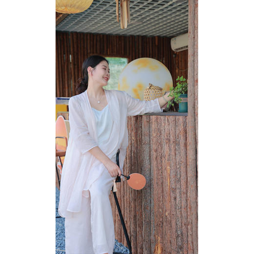 【线上专属】浮光-长款外套（24705382-弗肯红） 商品图2