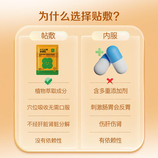 宝宝树小儿止咳保健贴2贴*4袋*2盒装 商品图3