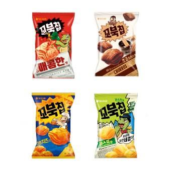 好丽友乌龟干巧克力味70g꼬북칩초코츄러스맛70g 商品图2