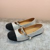 西村名物2024年春季新款平底圆头珍珠饰扣玛丽珍单鞋U24AE11871 商品缩略图0