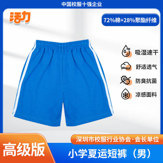【浅色】深圳小学夏季运动服经典版、升级版、高级版（注意：特惠款不送校徽） 商品图3