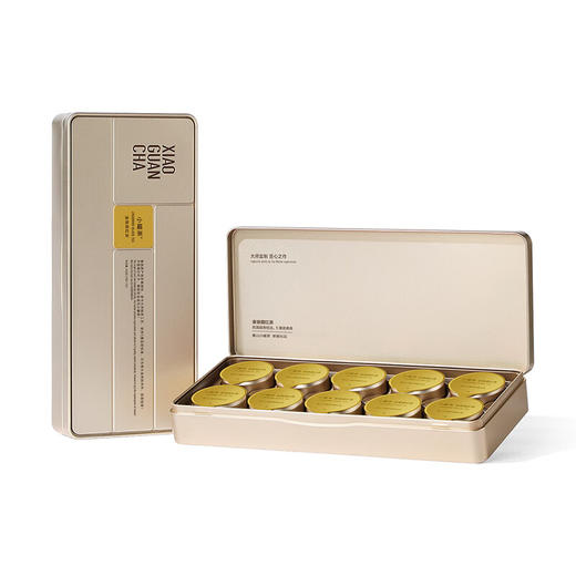 小罐茶 金罐10罐装金骏眉红茶 (10*4g)花果香馥郁 清甜蜜香 商务礼赠 48小时发货 商品图4