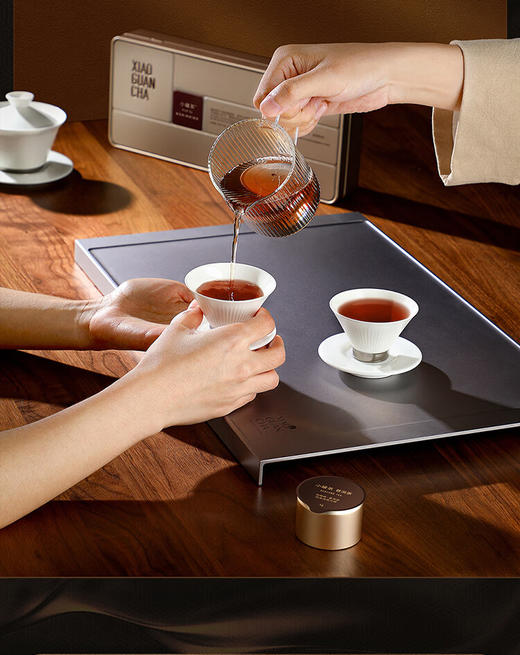 小罐茶 金罐10罐装普洱茶(熟茶) (10*4g) 红浓明艳 醇厚顺滑 商务礼赠 48小时发货 商品图2