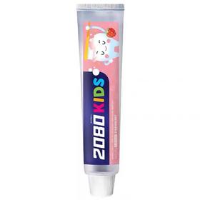 爱敬2080儿童牙膏草莓香80g애경2080 키즈치약 딸기향