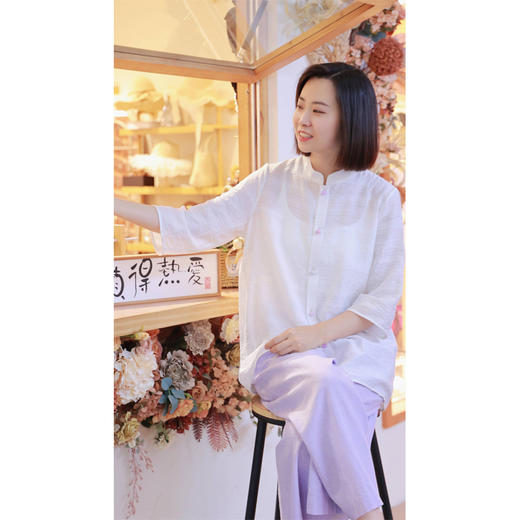 丁香语-衬衫（24710656-山矾） 商品图3