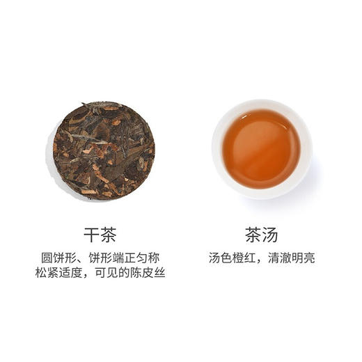 小罐茶  初见欢·陈皮MIX  陈皮白茶(紧压调味茶)18*5g、陈皮普洱茶(紧压调味茶)18*5g 商务礼赠 48小时发货 商品图7