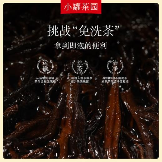 小罐茶  彩标系列普洱熟茶  160g 免洗茶 风味纯净 48小时发货 商品图3