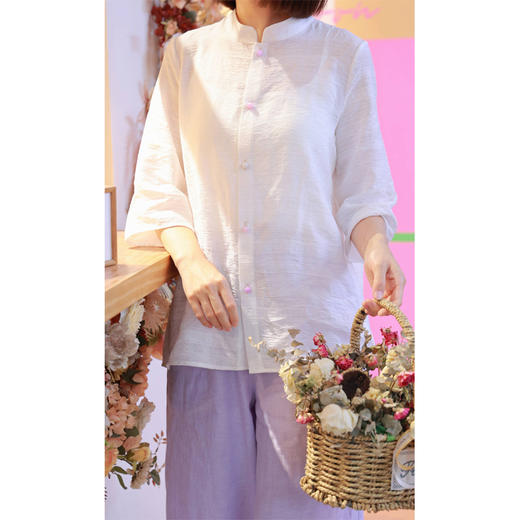 丁香语-衬衫（24710656-山矾） 商品图2