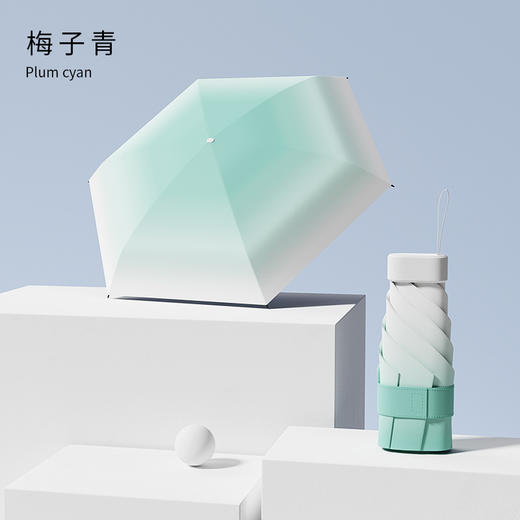 梦幻渐变口袋五折伞太阳伞（4-520） 商品图4