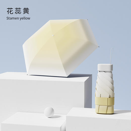 梦幻渐变口袋五折伞太阳伞（4-520） 商品图9