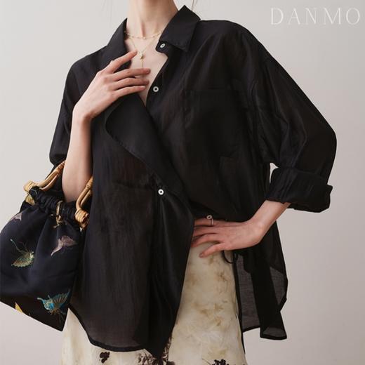 【夏日多巴胺】DANMO莱赛尔凉感面膜衣 1件多穿 莱赛尔天丝微透面料 oversize版型上身舒适无束缚 慵懒风 商品图3