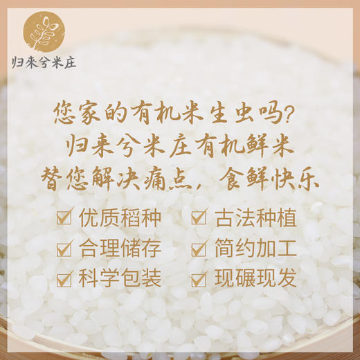 有机鲜米组合（有机大米 1kg/袋+ 有机胚芽米 1kg/袋）  全国配送（偏远地区除外） 商品图3