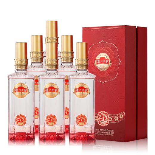 【店铺热销】泸州老窖 雁塔祈福 得福 浓香型 52度 500ml*6瓶 商品图1