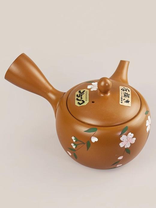 日本进口常滑烧阳春系列侧把急须泡茶壶日式樱花家用滤网功夫茶具【不支持补差，非质量问题不退不换】S 商品图6