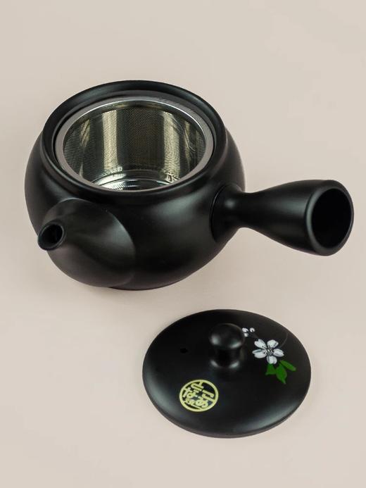 日本进口常滑烧阳春系列侧把急须泡茶壶日式樱花家用滤网功夫茶具【不支持补差，非质量问题不退不换】S 商品图3