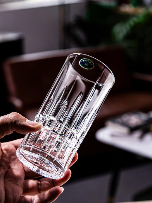 【样品特惠4折，仅2套，无货退款】捷克进口BOHEMIA水晶玻璃杯家用高档水杯果汁杯啤酒杯冷饮杯 商品图5