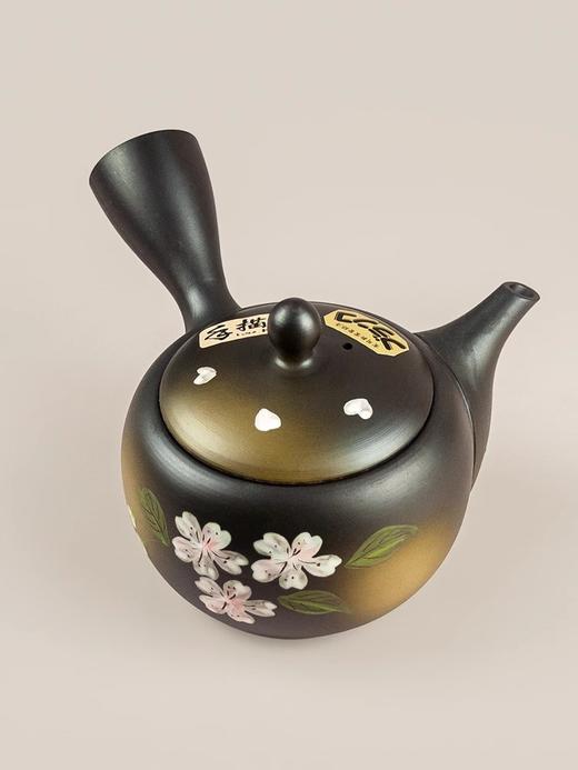 日本进口常滑烧阳春系列侧把急须泡茶壶日式樱花家用滤网功夫茶具【不支持补差，非质量问题不退不换】S 商品图5