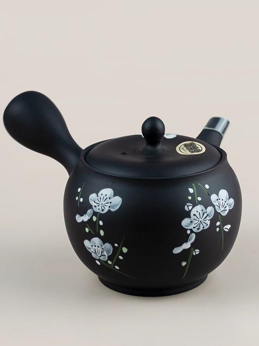日本进口常滑烧阳春系列侧把急须泡茶壶日式樱花家用滤网功夫茶具【不支持补差，非质量问题不退不换】S 商品图1