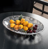 BOHEMIA捷克进口水晶玻璃果盘 水果盘果斗客厅日用家居摆件波西米亚奥尼琥珀色果斗32cm 商品缩略图0