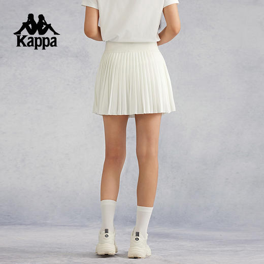 kappa卡帕背靠背夏季新款运动裙子半身裙女网球裙百褶裙跑步短裙K0E62QQ02 商品图3