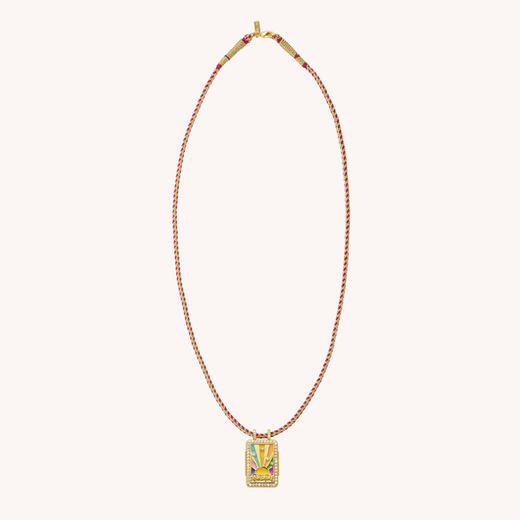 订购8周到｜MYA-BAY-RAINBOW BOHEME-彩虹 珐琅 守护符 项链［比利时设计师］ 商品图2