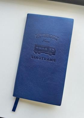 小运仓原创外运蓝皮革随行本记事本（w）