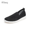 Pansy男鞋透气飞织网布轻便防滑软底舒适休闲鞋一脚蹬爸爸鞋—1050 商品缩略图0